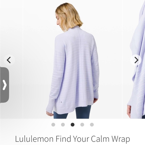 LULULEMON-Find Your Calm Wrap - Picture 2 of 7